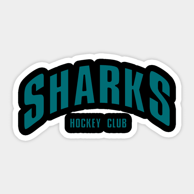 Sharks Hockey Club Sticker by teakatir